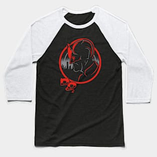 Devilish Detective Baseball T-Shirt